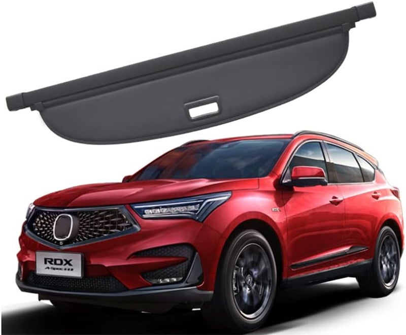 Cosilee غطاء صندوق الأمتعة الخلفي متوافق مع Acura RDX 2019 2020 2021 2022 2023 2024 2025 2026 - ملحقات قابلة للسحب لحماية الأمتعة - Image 1
